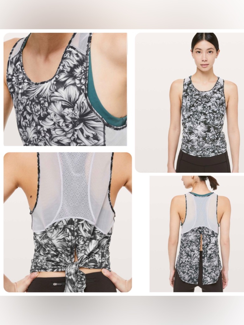 NWOT Lululemon Sculpt Tank * Tie Back. (US 8)